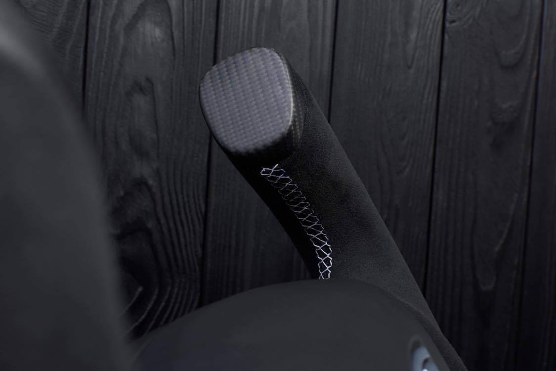 Steering wheel Tesla Model S/X Matte carbon fiber/Alcantara - Image 6