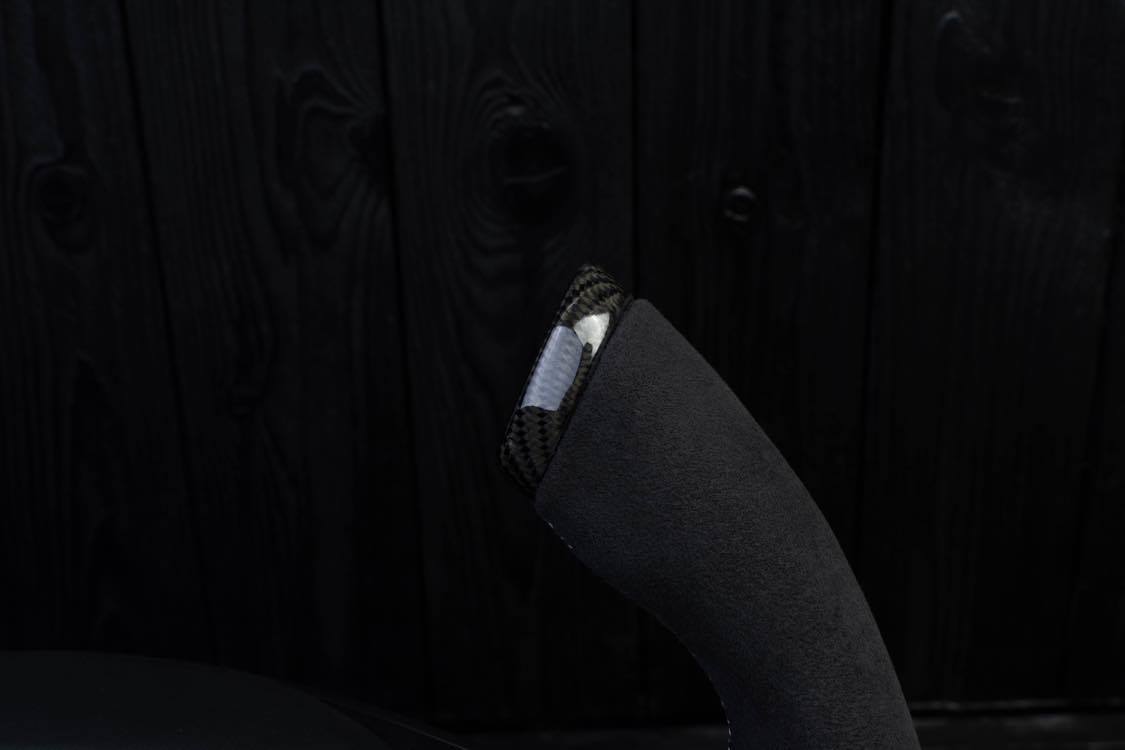 Steering wheel Tesla Model S/X Gloss carbon fiber/Alcantara - Image 6