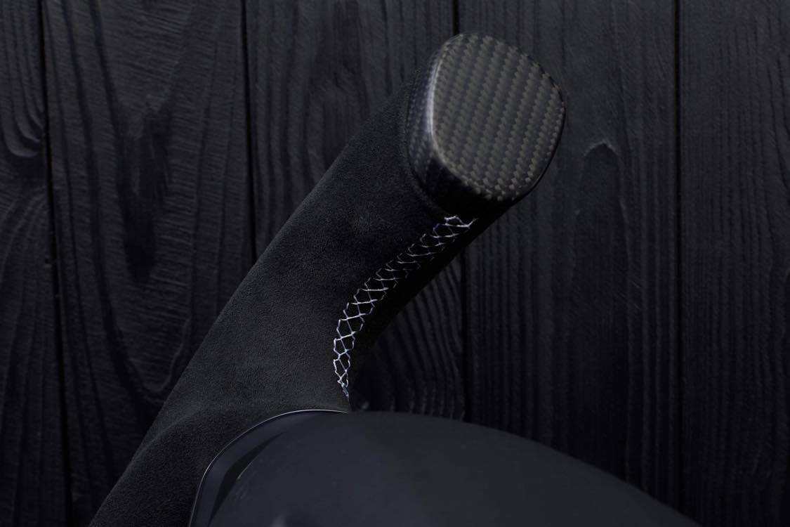 Steering wheel Tesla Model S/X Matte carbon fiber/Alcantara - Image 5