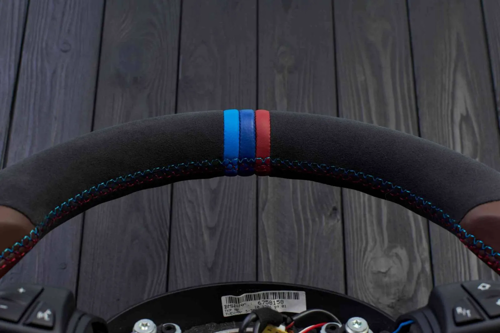 Steering wheel BMW Z-4 Alcantara/Napa/M Stripe - Image 9