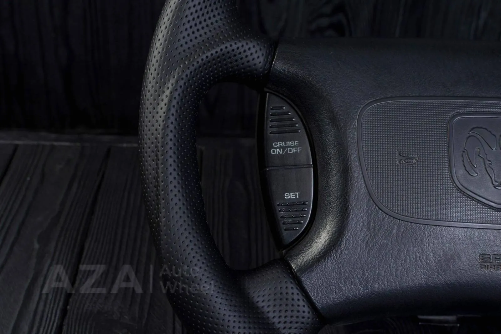 Steering Wheel Dodge Ram 2nd Gen 1998-2002 Perforated leather/Napa - Image 9