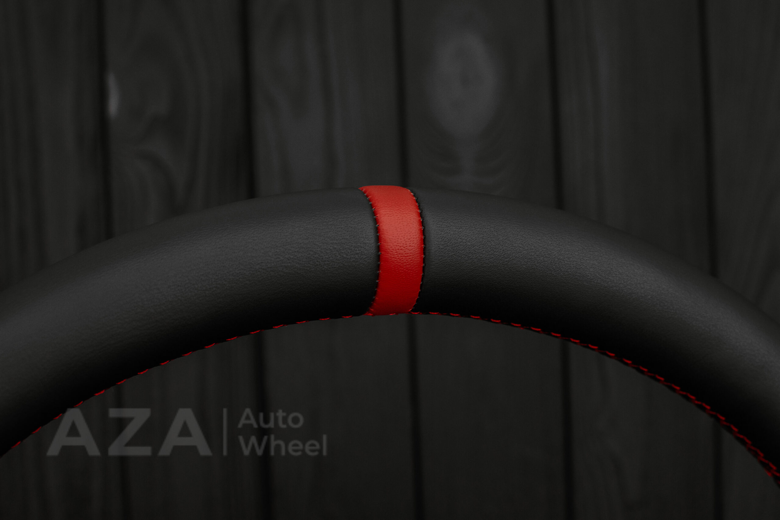 Steering wheel Chevrolet Camaro 2000-2002 (any color stripe and stitch) Napa/Perforated leather/Red stripe - Image 17