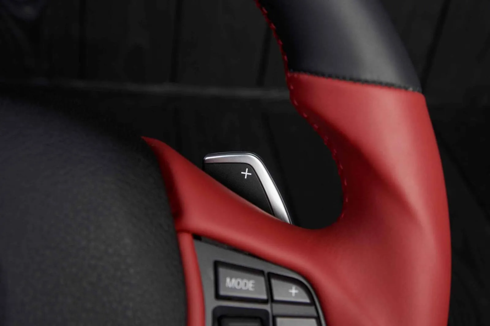 Steering wheel BMW F2X/F3X Napa/Red stripe - Image 9
