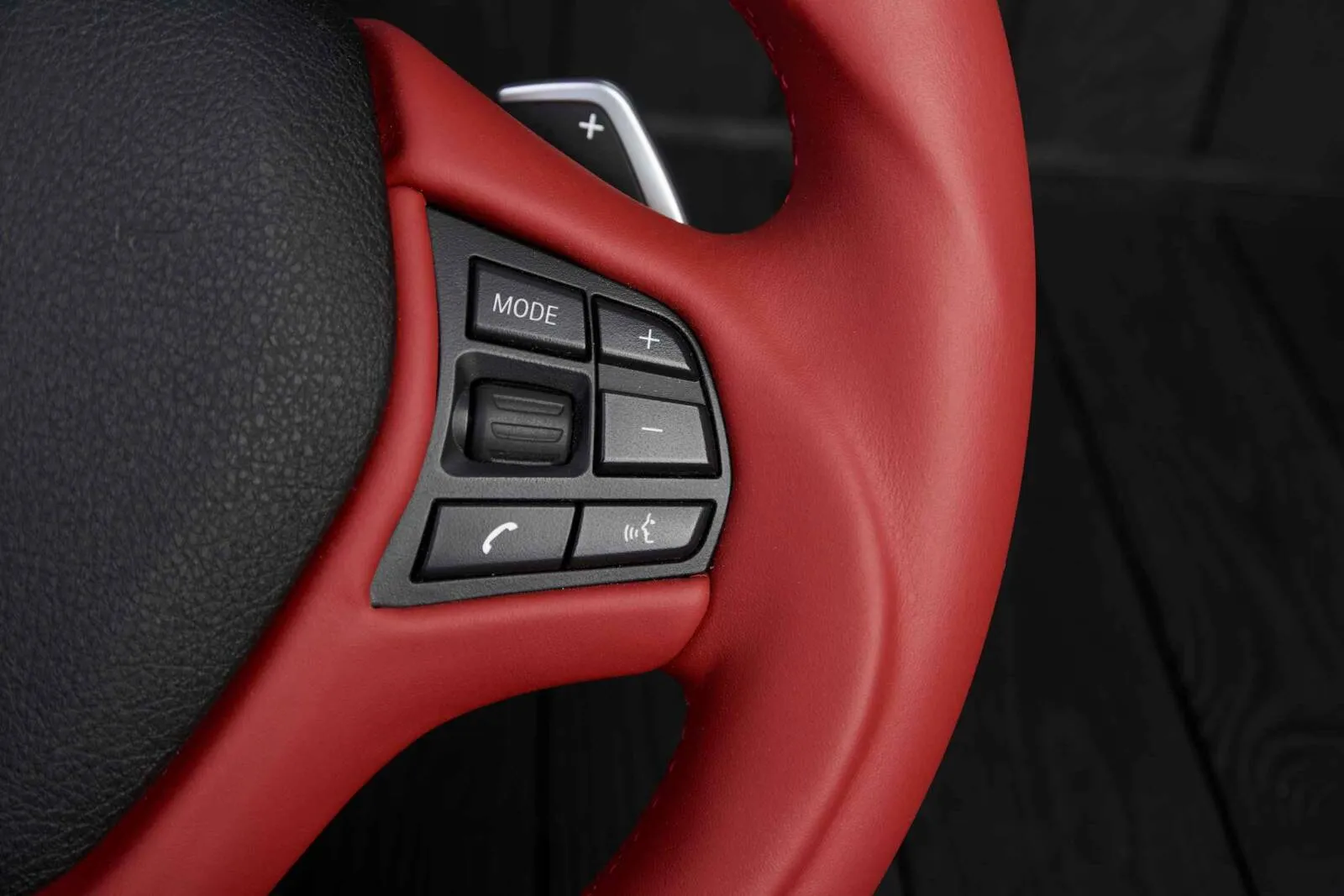 Steering wheel BMW F2X/F3X Napa/Red stripe - Image 10