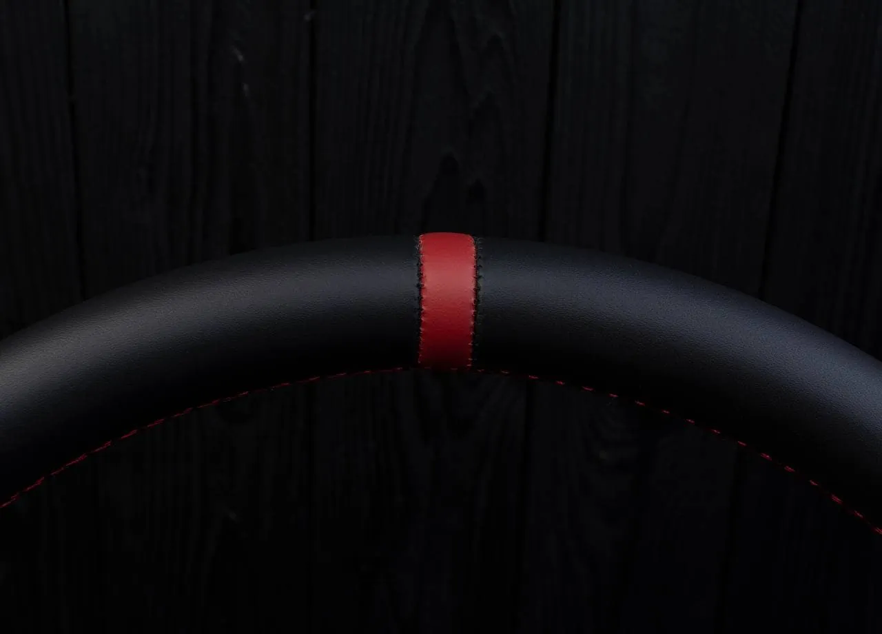 Steering wheel Chrysler/Plymouth Prowler Napa/Perforated leather/Red stripe - Image 7