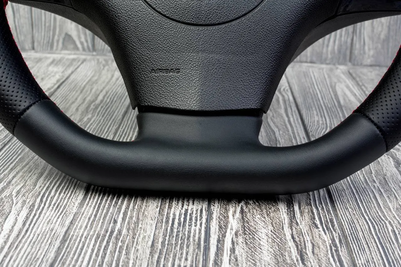 Steering wheel 2006-2011 Corvette C6 Napa/Perforated leather/Red stripe - Image 10
