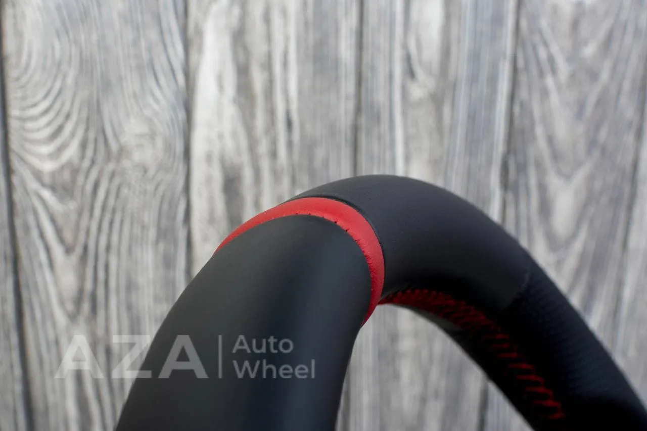 Steering wheel 2006-2011 Corvette C6 Napa/Perforated leather/Red stripe - Image 13