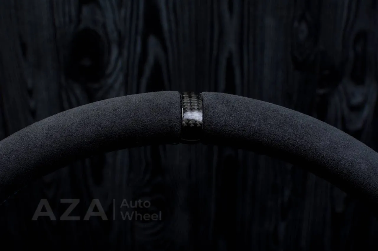 Custom Steering wheel Volkswagen 2015-2019 MK7 GTI Alcanatara/Carbon stripe - Image 7