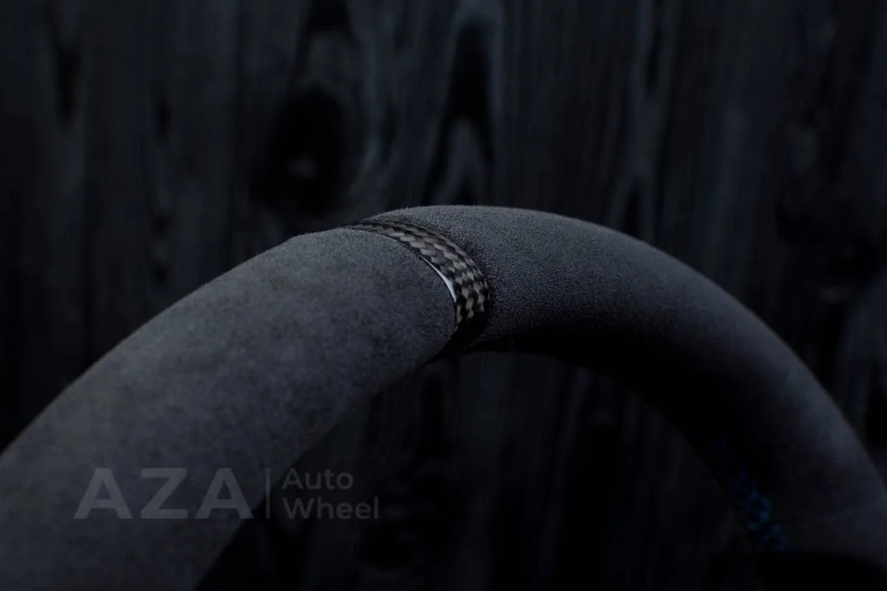 Custom Steering wheel Volkswagen 2015-2019 MK7 GTI Alcanatara/Carbon stripe - Image 9