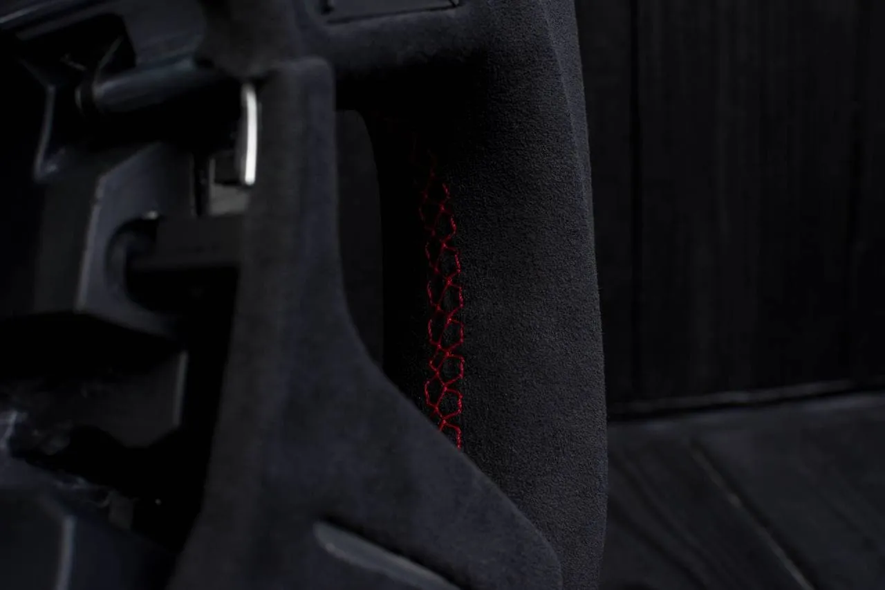 Steering Wheel Mercedes G63 ML63 GL550 GL63 ML550 ML350 AMG Custom сarbon fiber/Alcantara/Red stripe - Image 15