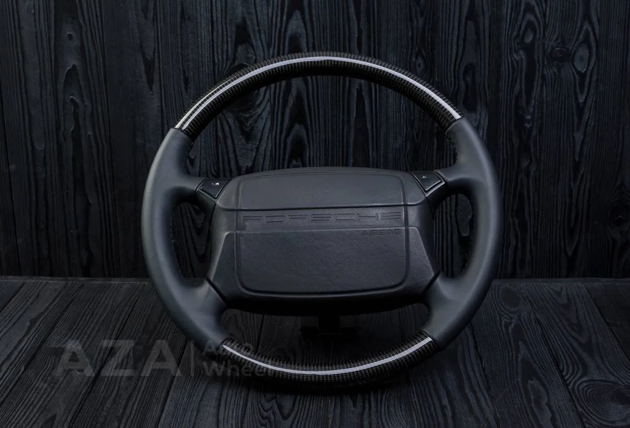 Steering wheel Porsche 911 968 944 964 S2 Turbo OEM Carbon fiber/Napa