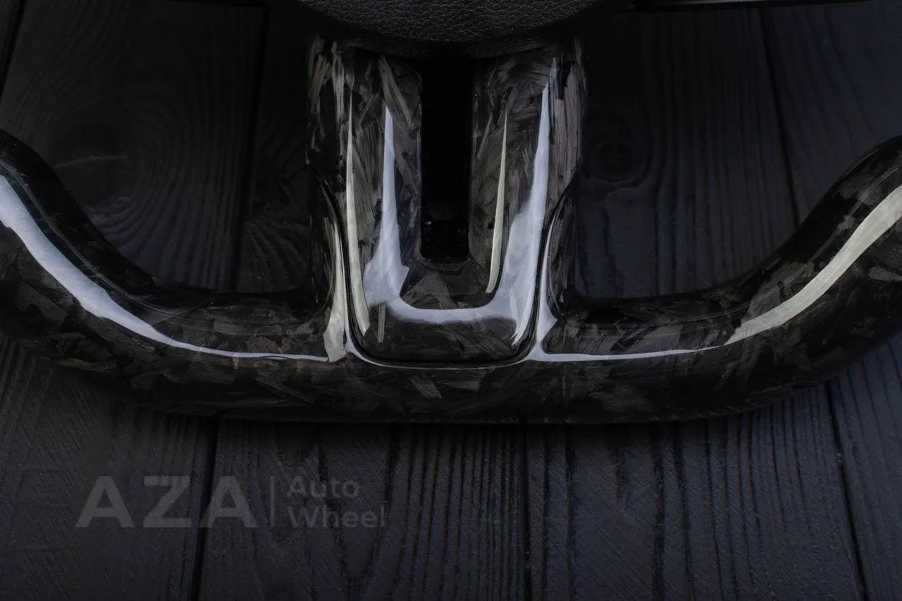 Steering wheel 2015+ Mustang Forged carbon fiber/Red details. (Less air bag/buttons) - Image 12