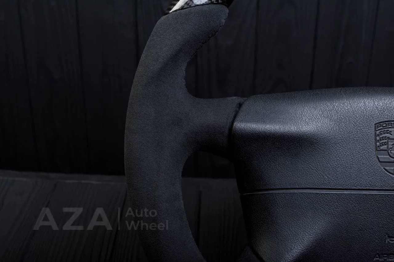 Steering wheel Porsche 911 968 944 964 S2 Turbo OEM Carbon fiber/Alcantara - Image 8