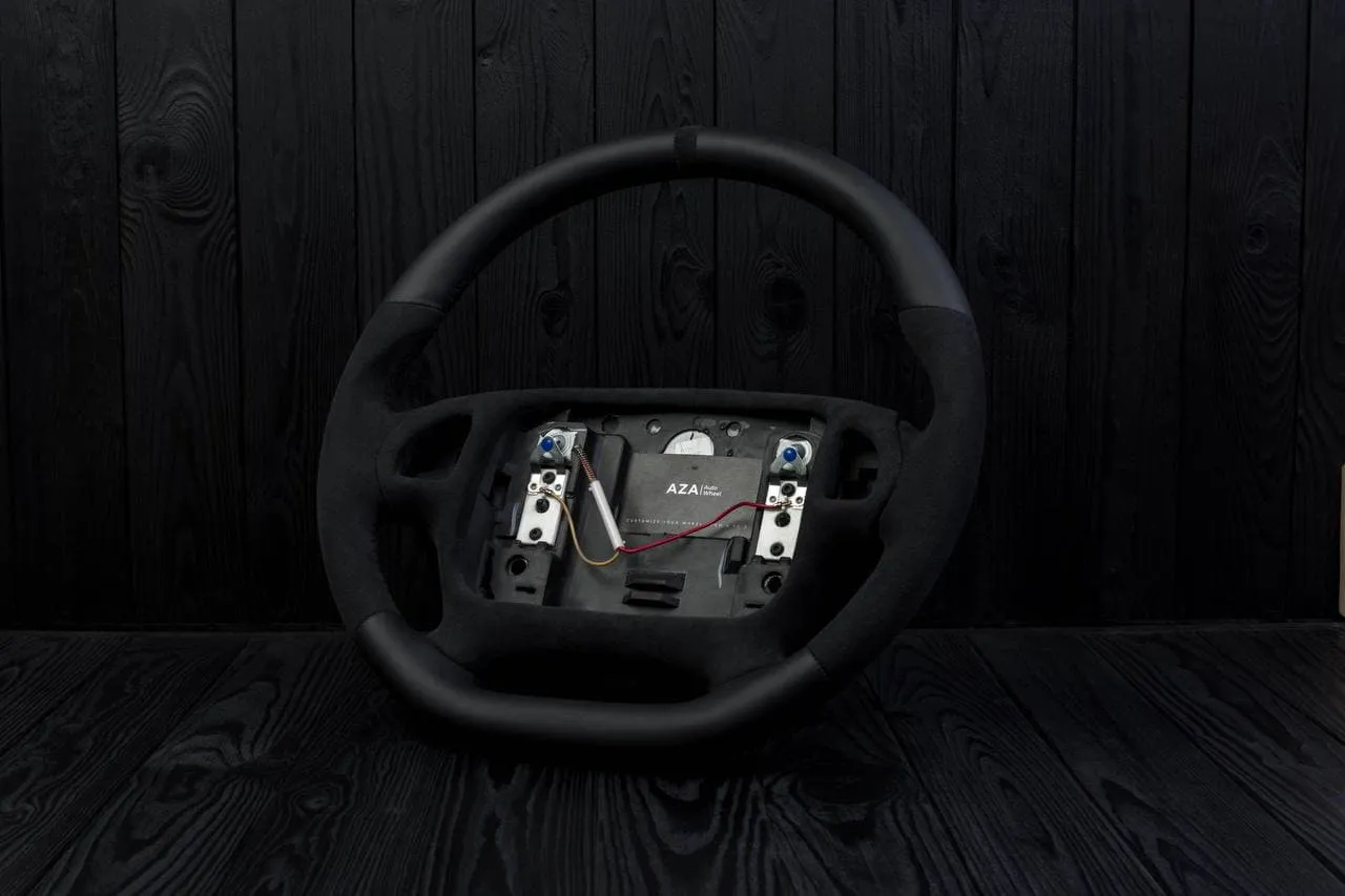 Steering wheel Chevrolet Camaro 2000-2002 (any color stripe and stitch) Napa/Alcantara/Black stripe - Image 3