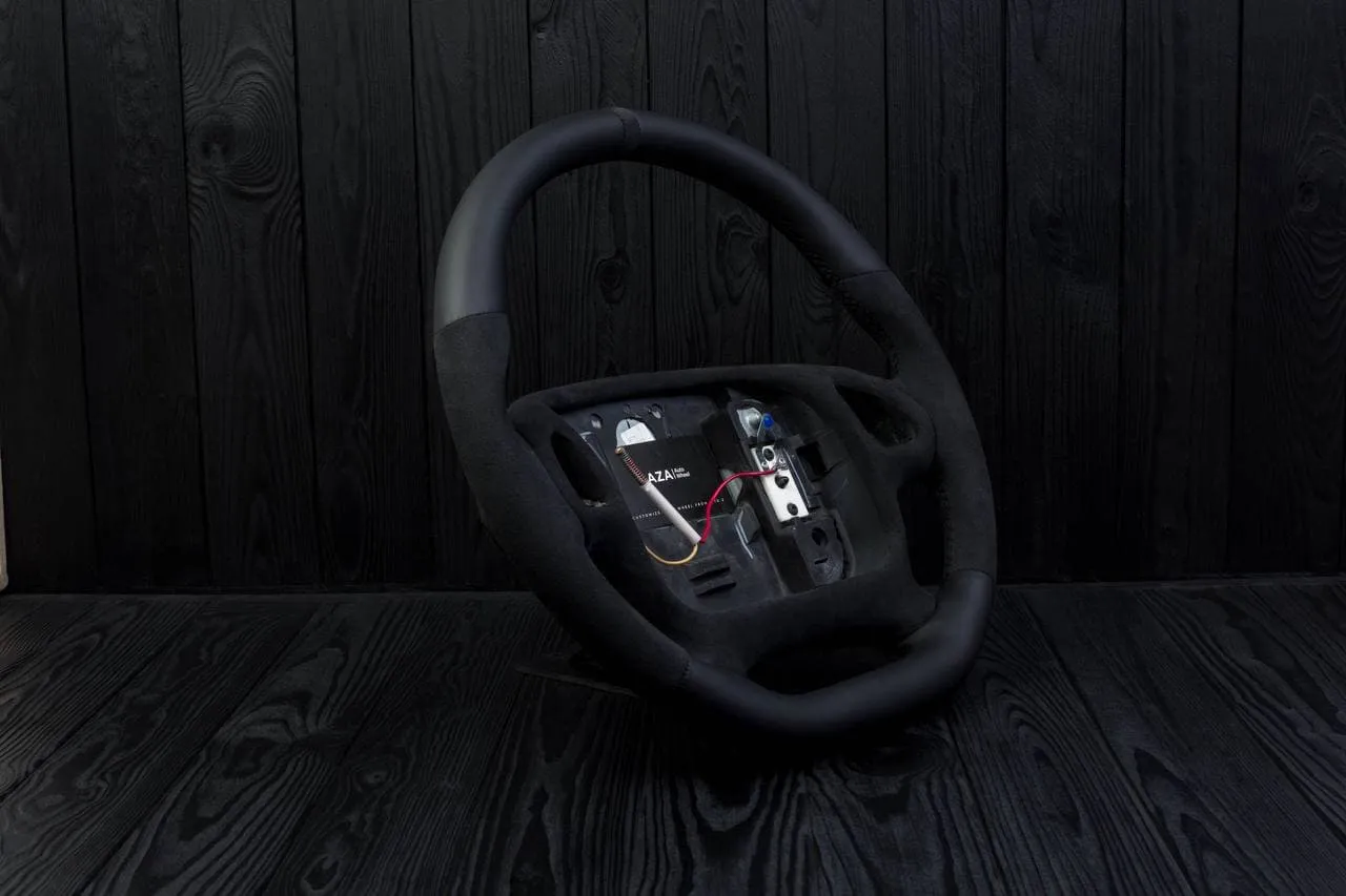 Steering wheel Chevrolet Camaro 2000-2002 (any color stripe and stitch) Napa/Alcantara/Black stripe - Image 5