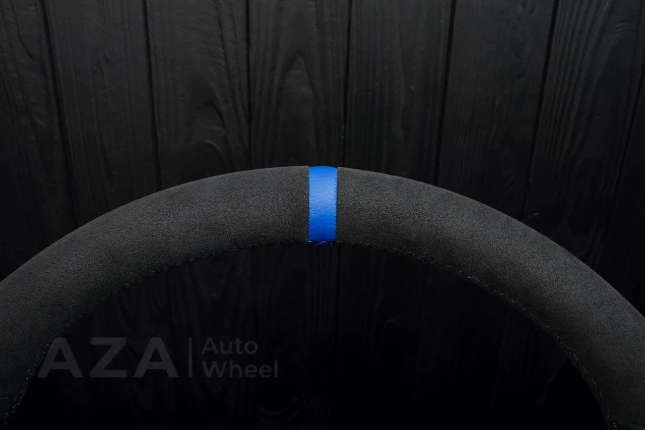 Steering Wheel Dodge 2004-2008 Napa/Alcantara/Blue stripe - Image 7