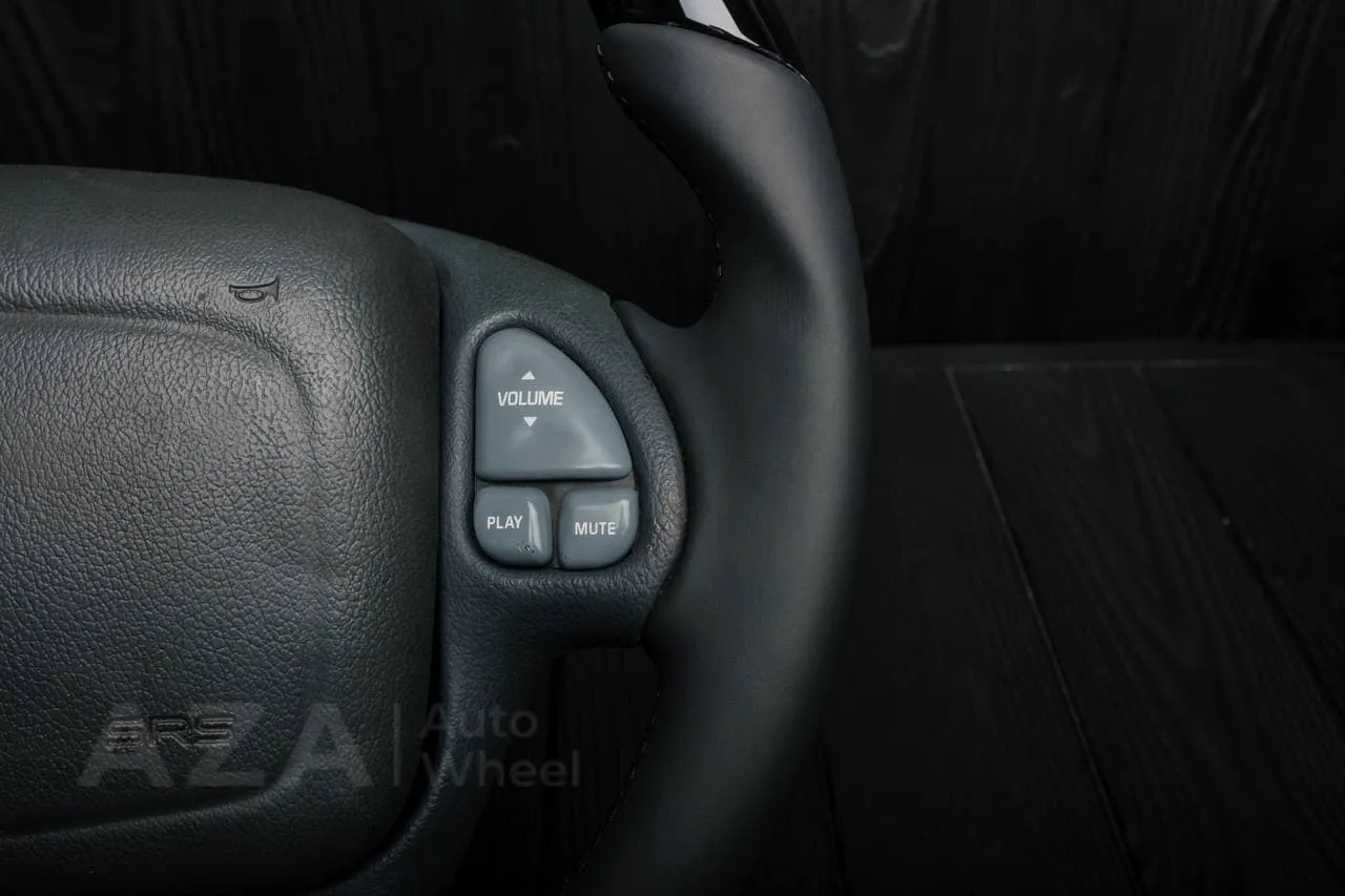 Steering wheel Chevrolet Camaro 2000-2002 (can be any color stripe and stitch) Napa/Gloss black - Image 9