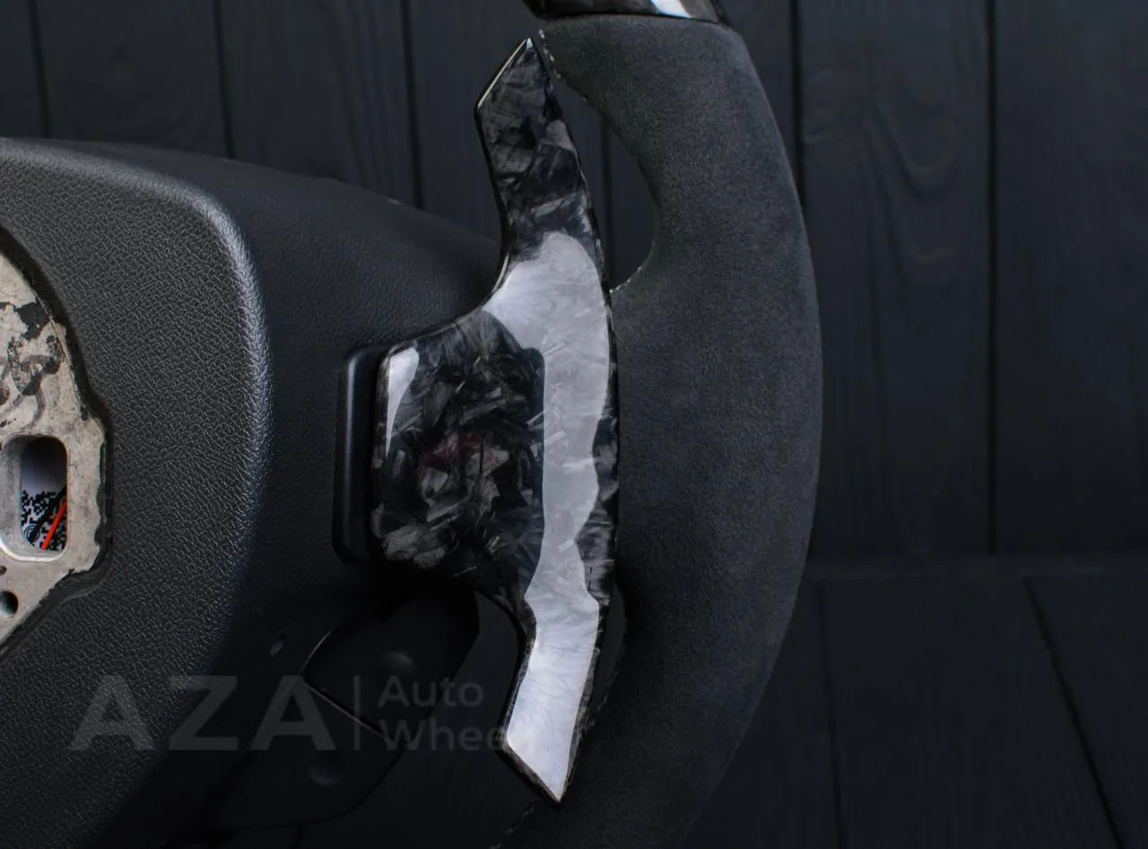 Steering wheel Chevrolet Camaro 2016+ Carbon fiber/Forged Carbon ZL1/SS trim/Alcantara/Led screen - Image 16