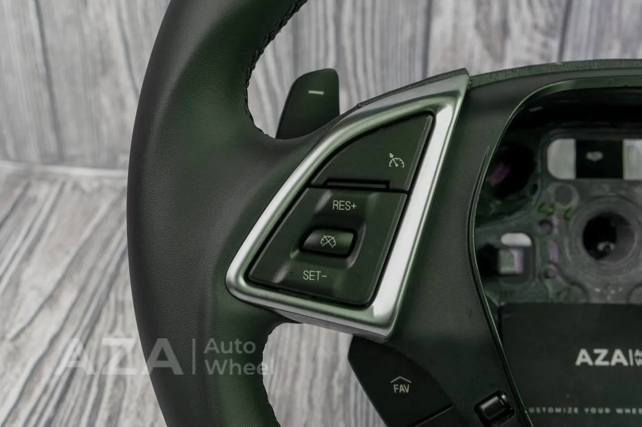 Steering wheel Chevrolet Camaro 2016+ Flat top Napa/Black stripe - Image 7