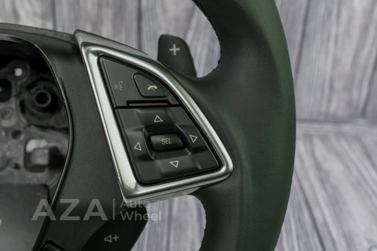 Steering wheel Chevrolet Camaro 2016+ Flat top Napa/Black stripe - Image 8