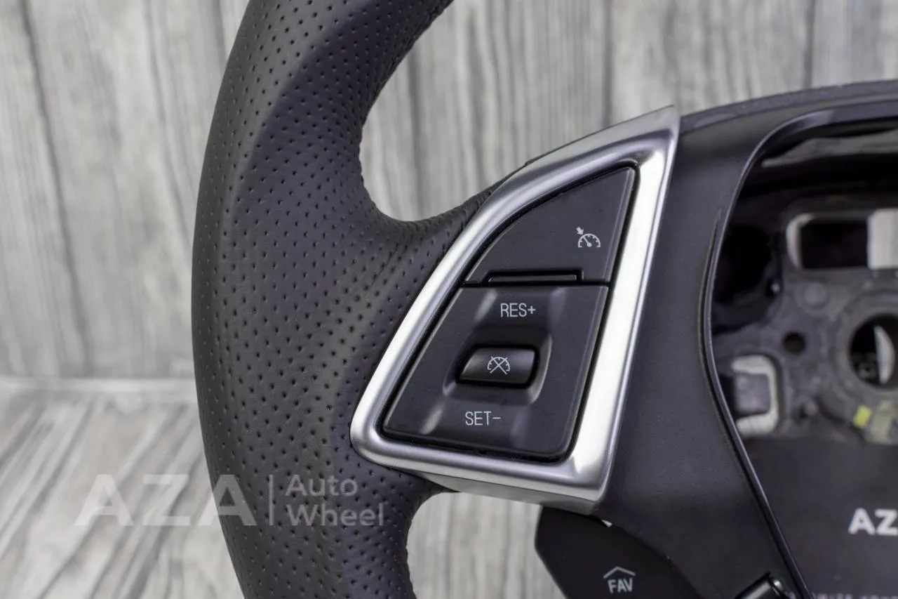 Steering wheel Chevrolet Camaro 2016+ Flat top Napa/Perforated leather/Cinnamon stripe - Image 7