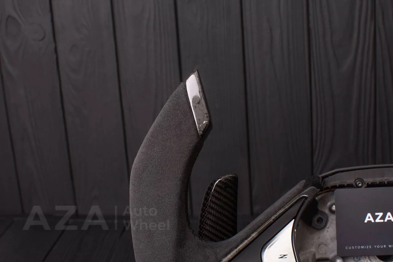 Steering wheel Corvette C8 Jet style Carbon fiber/Alcantara (can be any color) - Image 7