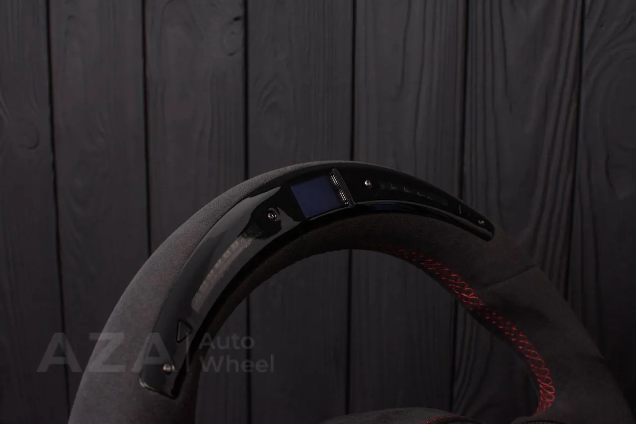 Steering wheel Dodge Viper Gen 5 Carbon fiber trim/Alcantara air bag/Led screen (stitching can be any color per request) - Image 11