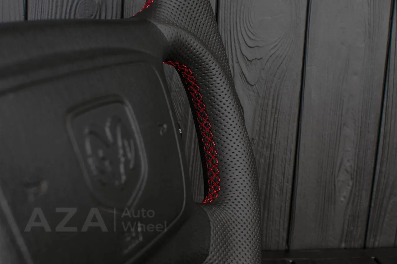 Steering wheel DODGE RAM 2ND GEN 1998-2002 Perforated leather/Napa - Image 12