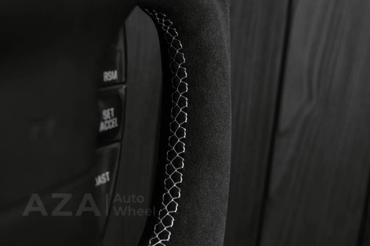 Steering wheel Ford Lightning/Ranger/Explorer 99-2004 Alcantara/White stripe - Image 13