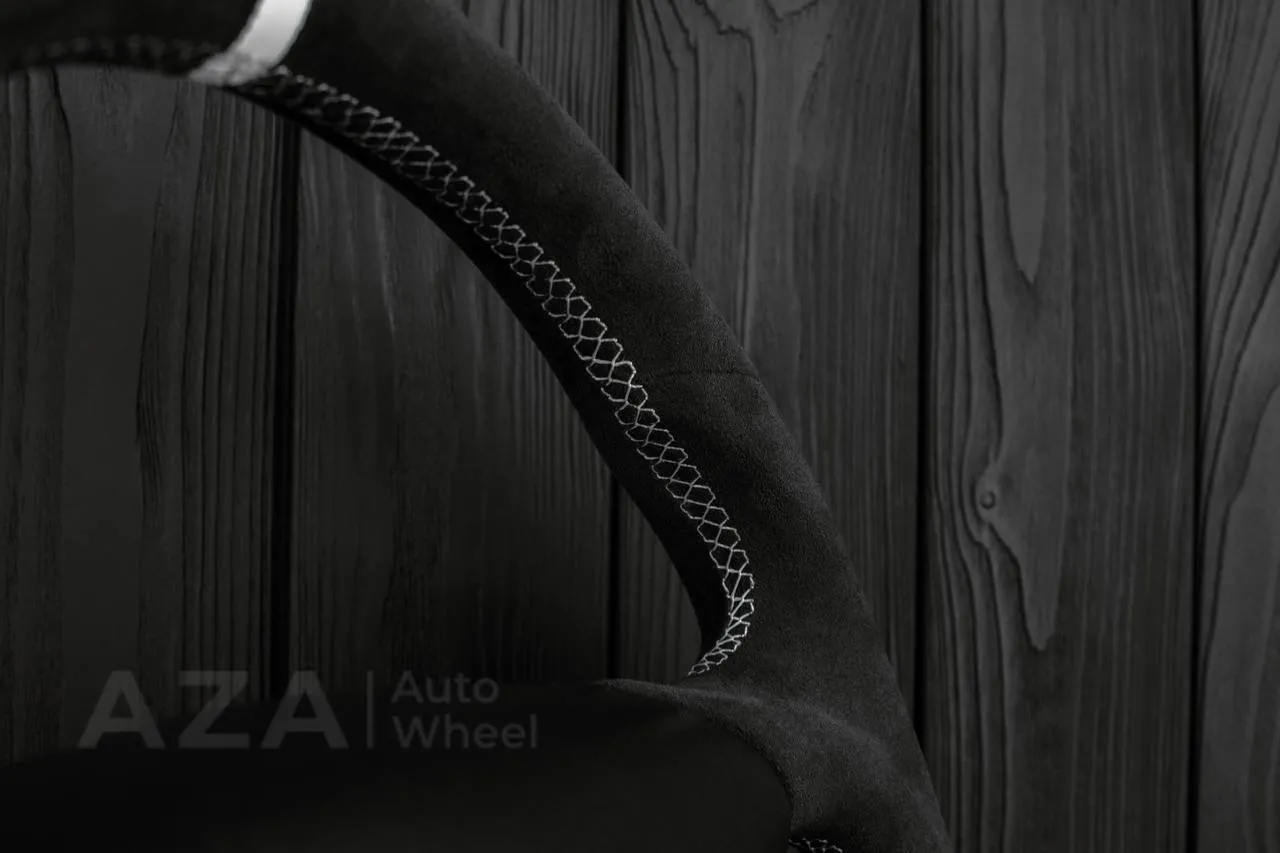 Steering wheel Ford Lightning/Ranger/Explorer 99-2004 Alcantara/White stripe - Image 14