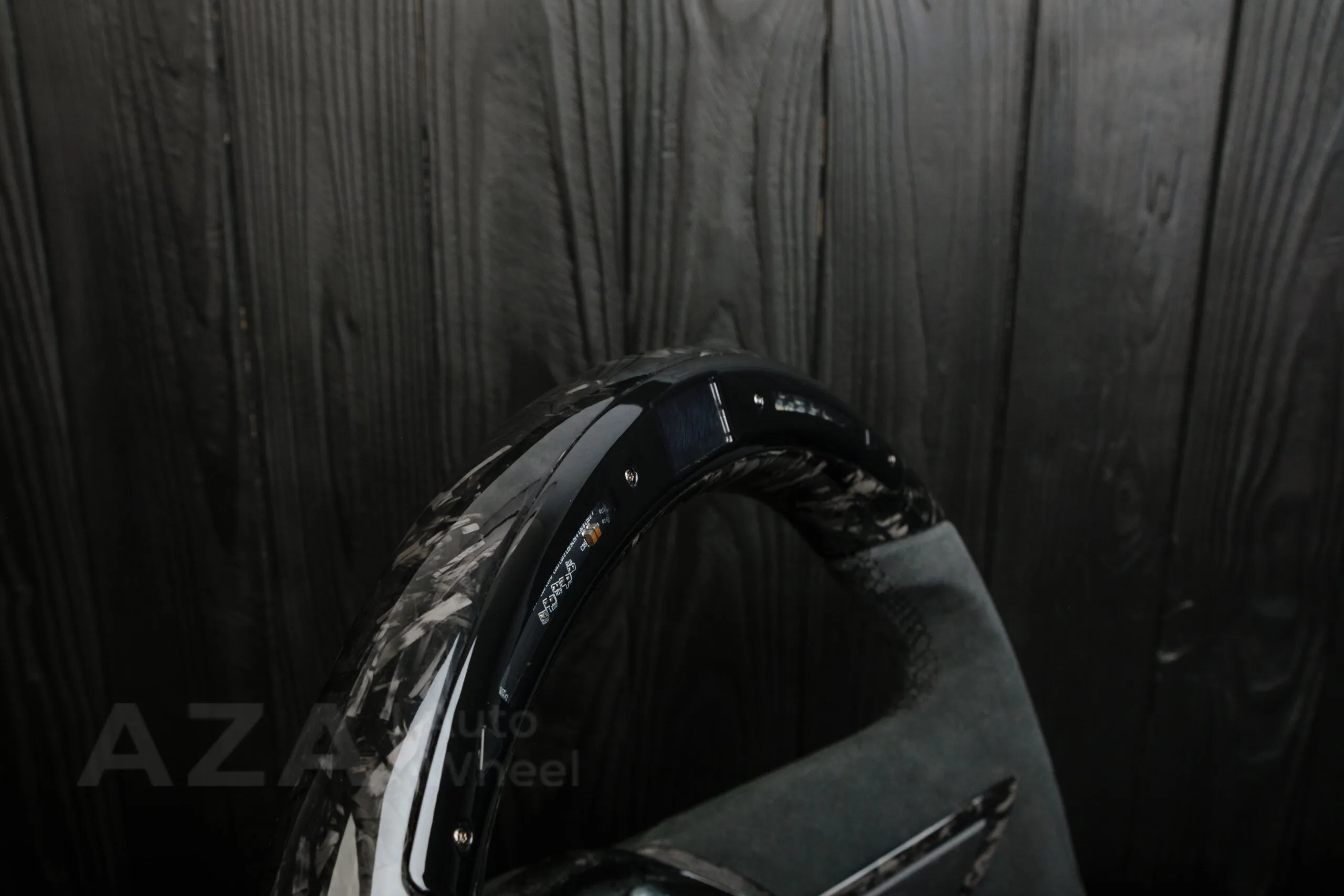 Steering wheel Chevrolet Camaro 2010-2011 Forged carbon fiber/Perforated leather/Led screen - Image 7