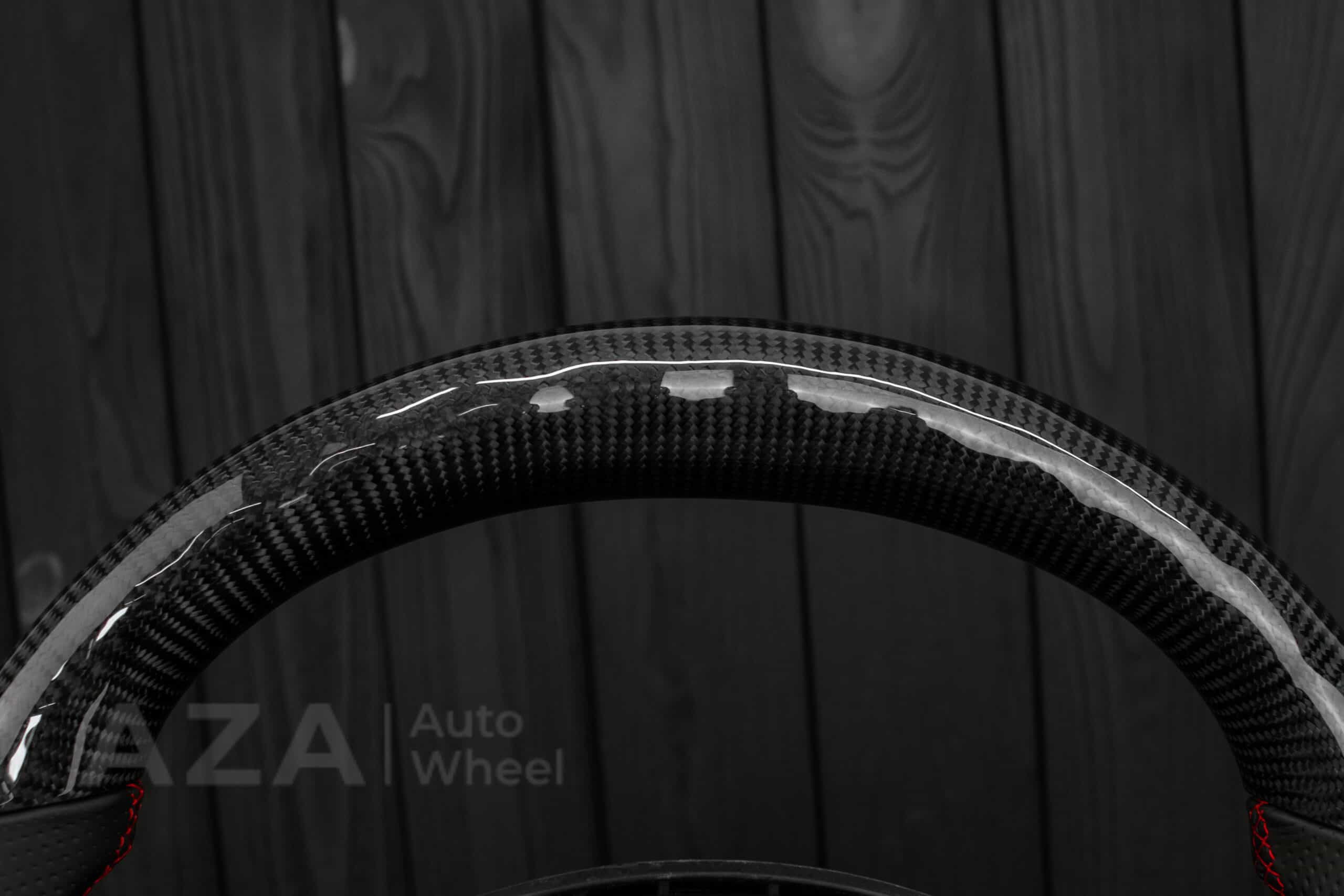 Steering wheel Honda s2000 Perforated leather/Napa/RPM/Red - Image 21