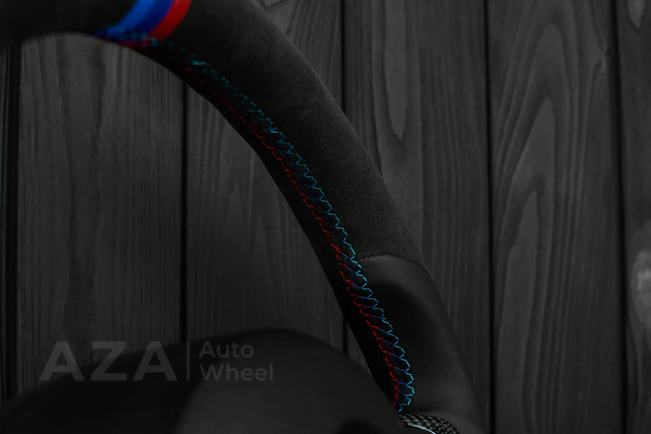 Steering wheel BMW Z4 M 2006-2009 Carbon fiber trims/Alcantara/Leather/M stripe - Image 16
