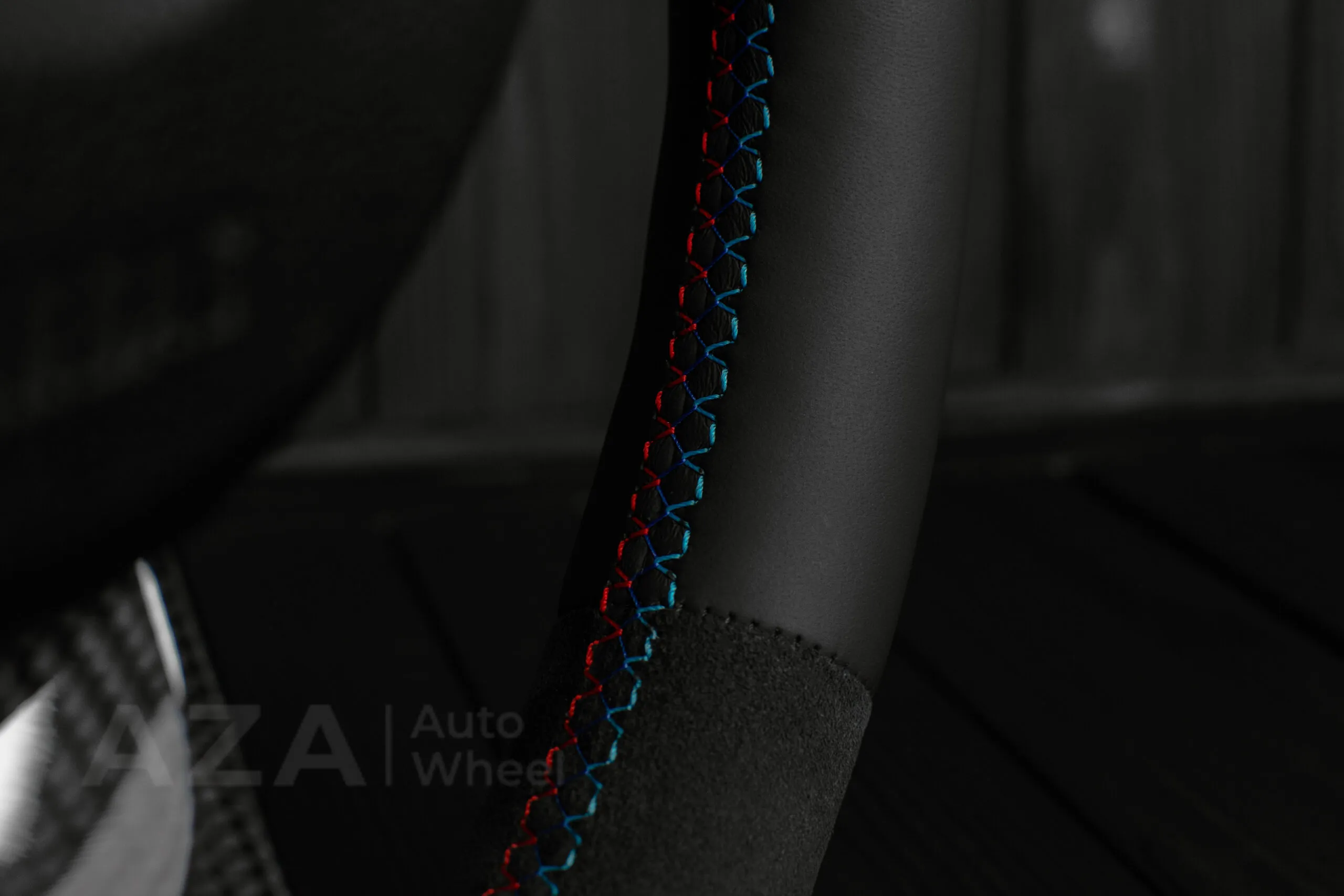 Steering wheel BMW Z4 M 2006-2009 Carbon fiber trims/Alcantara/Leather/M stripe - Image 19