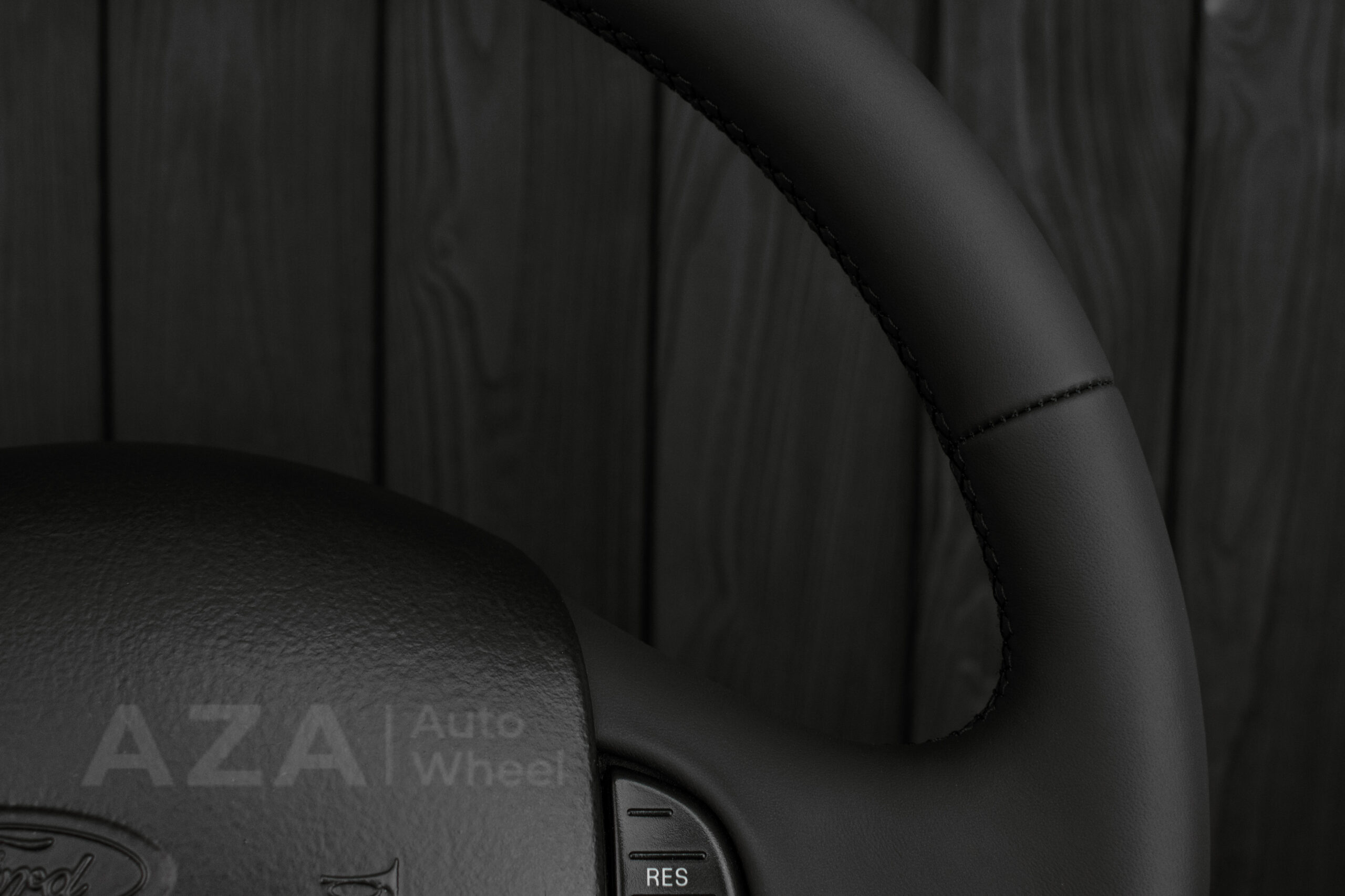 Steering wheel Ford F150/F250/F350 97-2007 Excursion Napa/Italian leather/BLK - Image 10