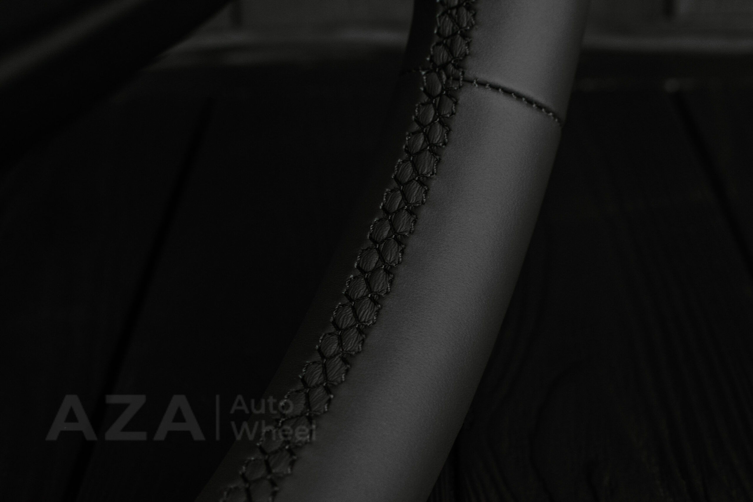 Steering wheel Ford F150/F250/F350 97-2007 Excursion Napa/Italian leather/BLK - Image 24