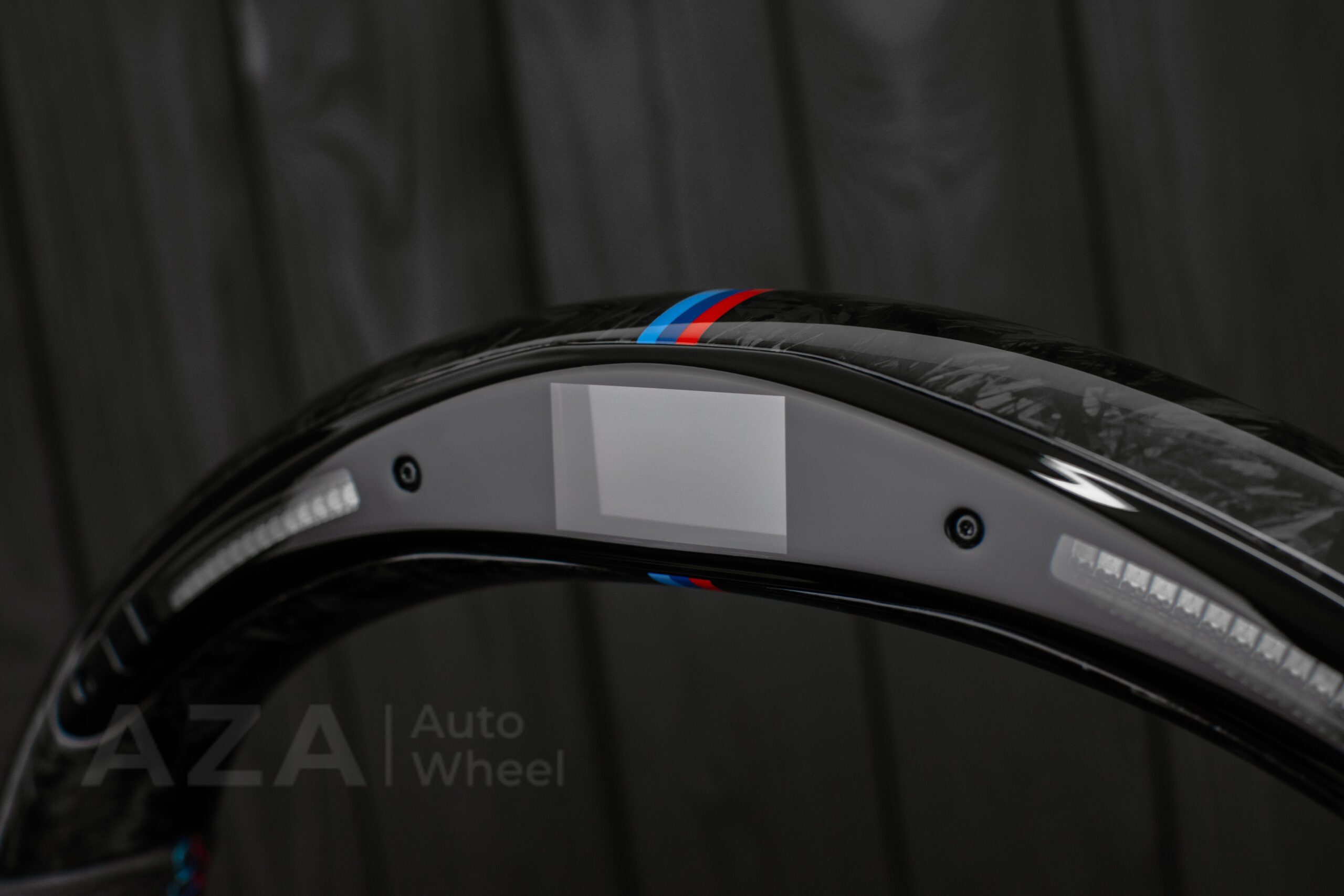 Steering wheel BMW E6X Forged Carbon LED Performance - Image 17