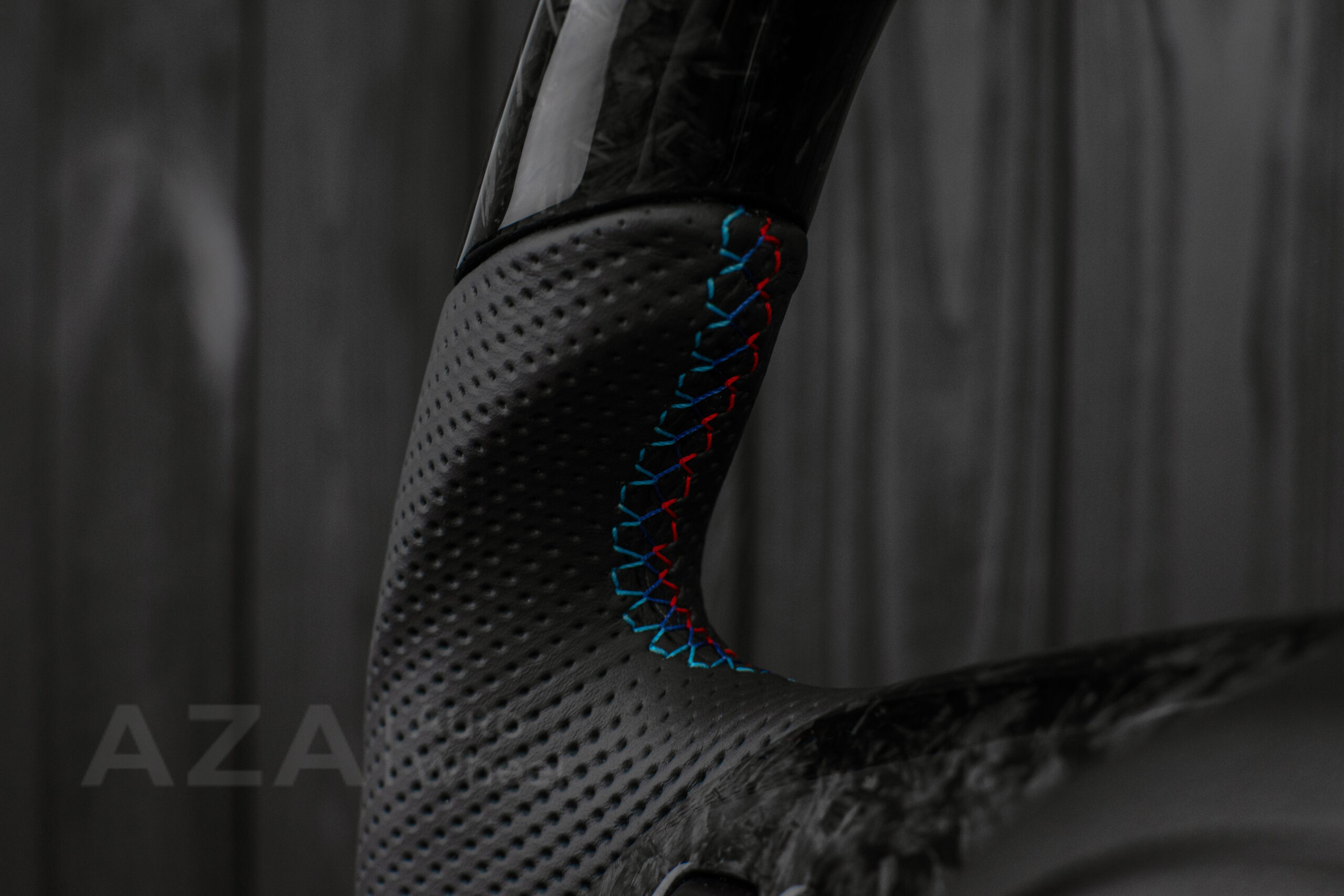 Steering wheel BMW E6X Forged Carbon LED Performance - Image 18