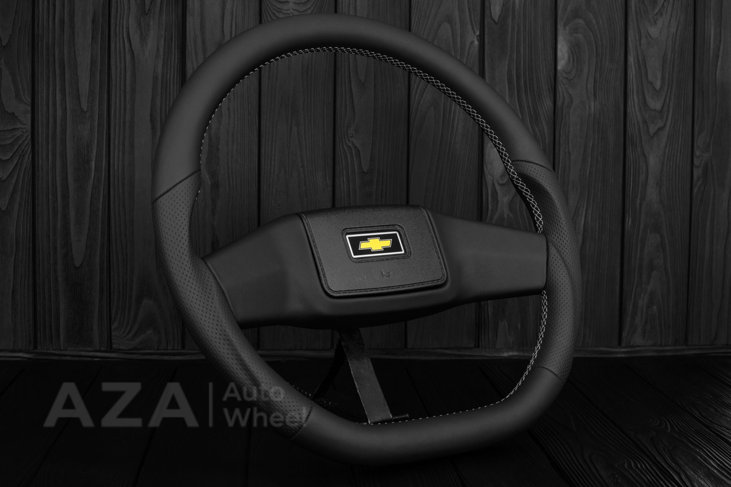 Steering wheel Square Body GM C/K/C10/C5/K5/K10/K20/K30 (1973-1987) Italian Napa leather/Perforated leather - Image 5
