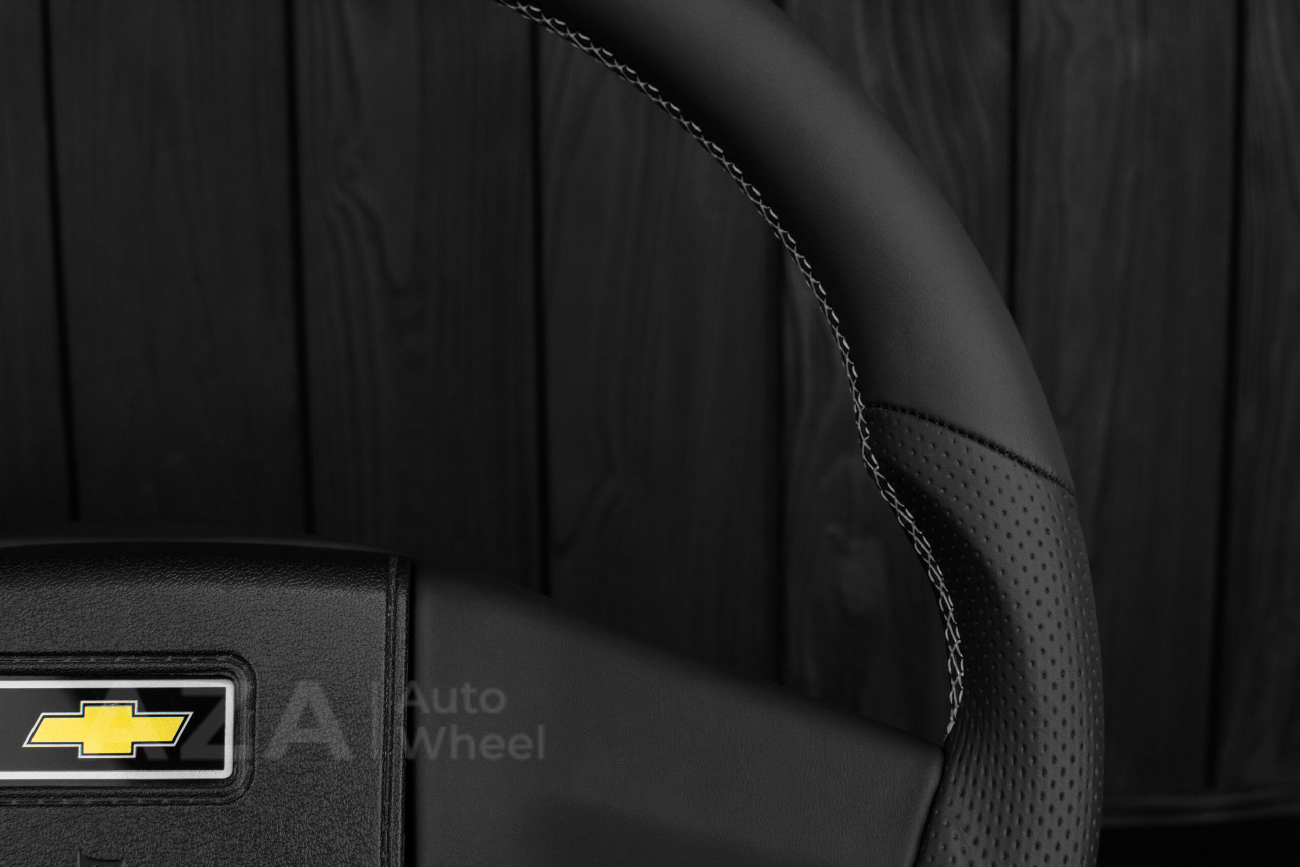 Steering wheel Square Body GM C/K/C10/C5/K5/K10/K20/K30 (1973-1987) Italian Napa leather/Perforated leather - Image 7
