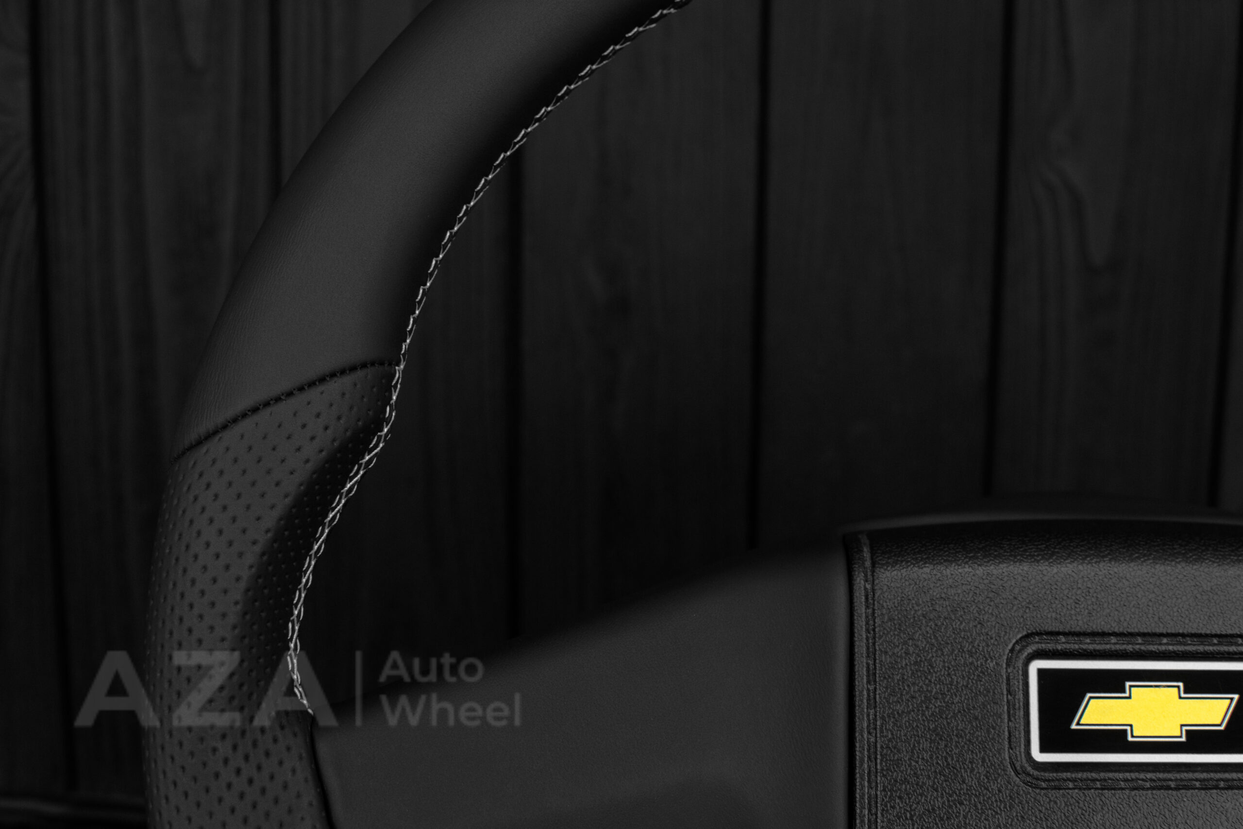 Steering wheel Square Body GM C/K/C10/C5/K5/K10/K20/K30 (1973-1987) Italian Napa leather/Perforated leather - Image 8