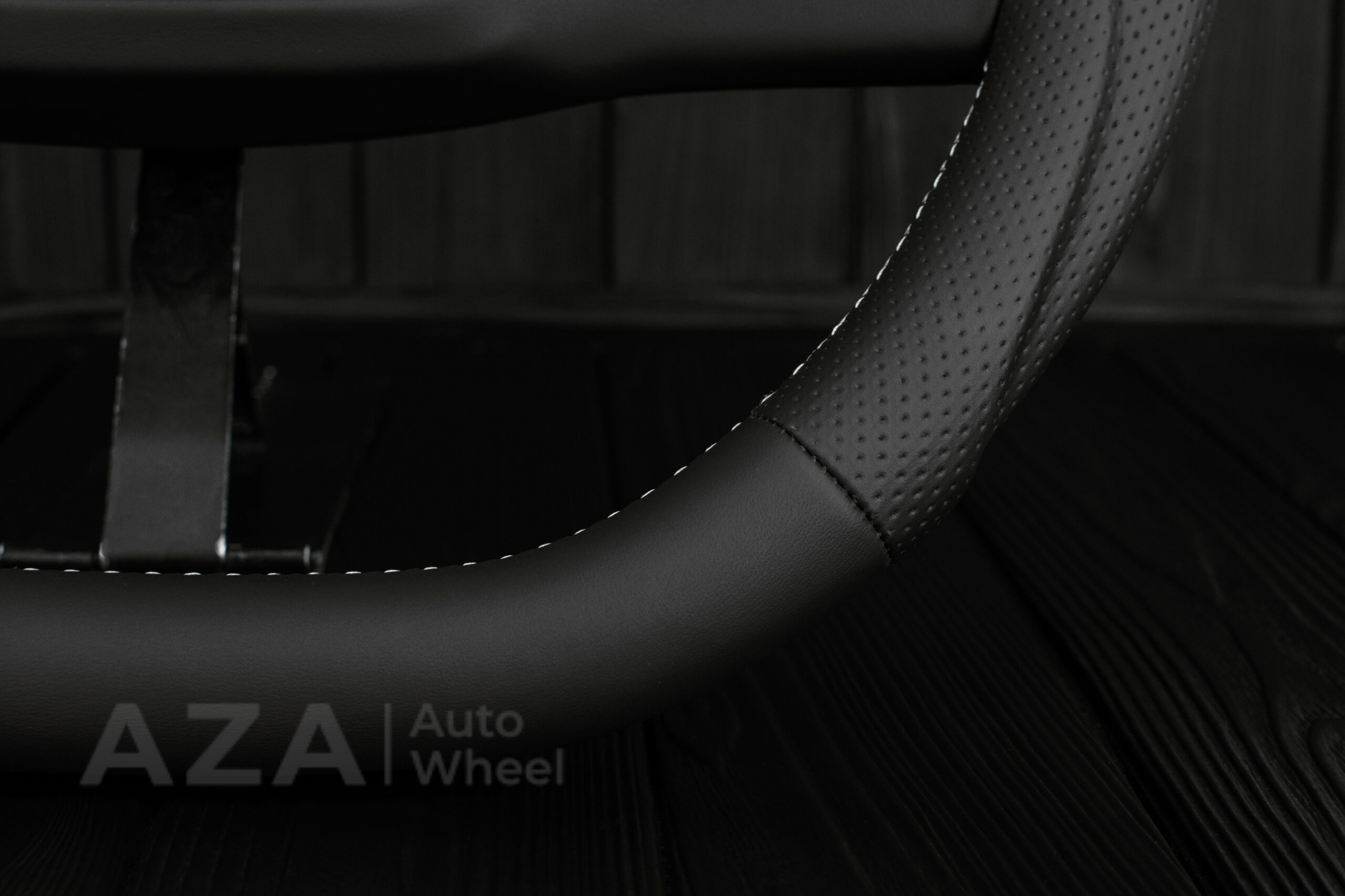 Steering wheel Square Body GM C/K/C10/C5/K5/K10/K20/K30 (1973-1987) Italian Napa leather/Perforated leather - Image 10
