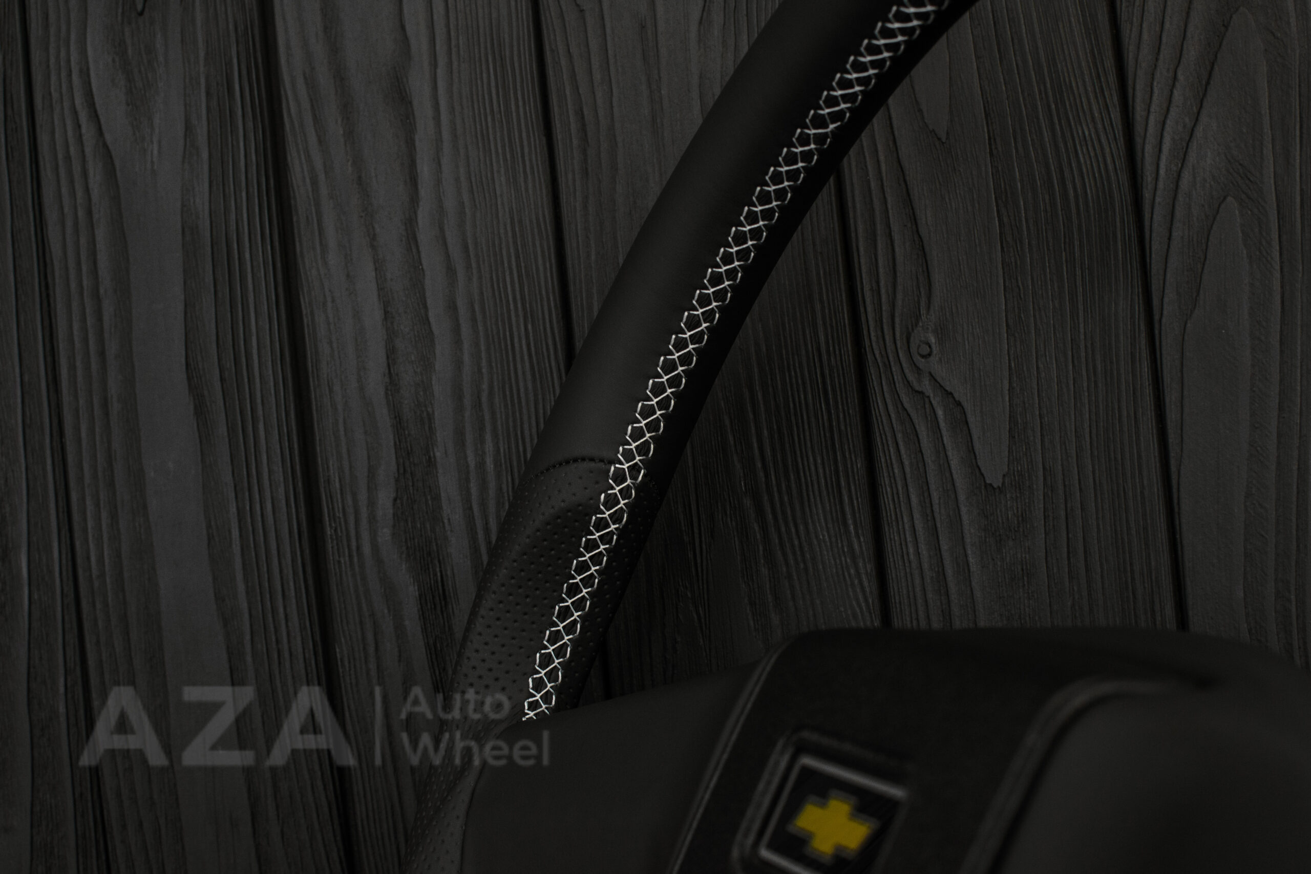 Steering wheel Square Body GM C/K/C10/C5/K5/K10/K20/K30 (1973-1987) Italian Napa leather/Perforated leather - Image 12