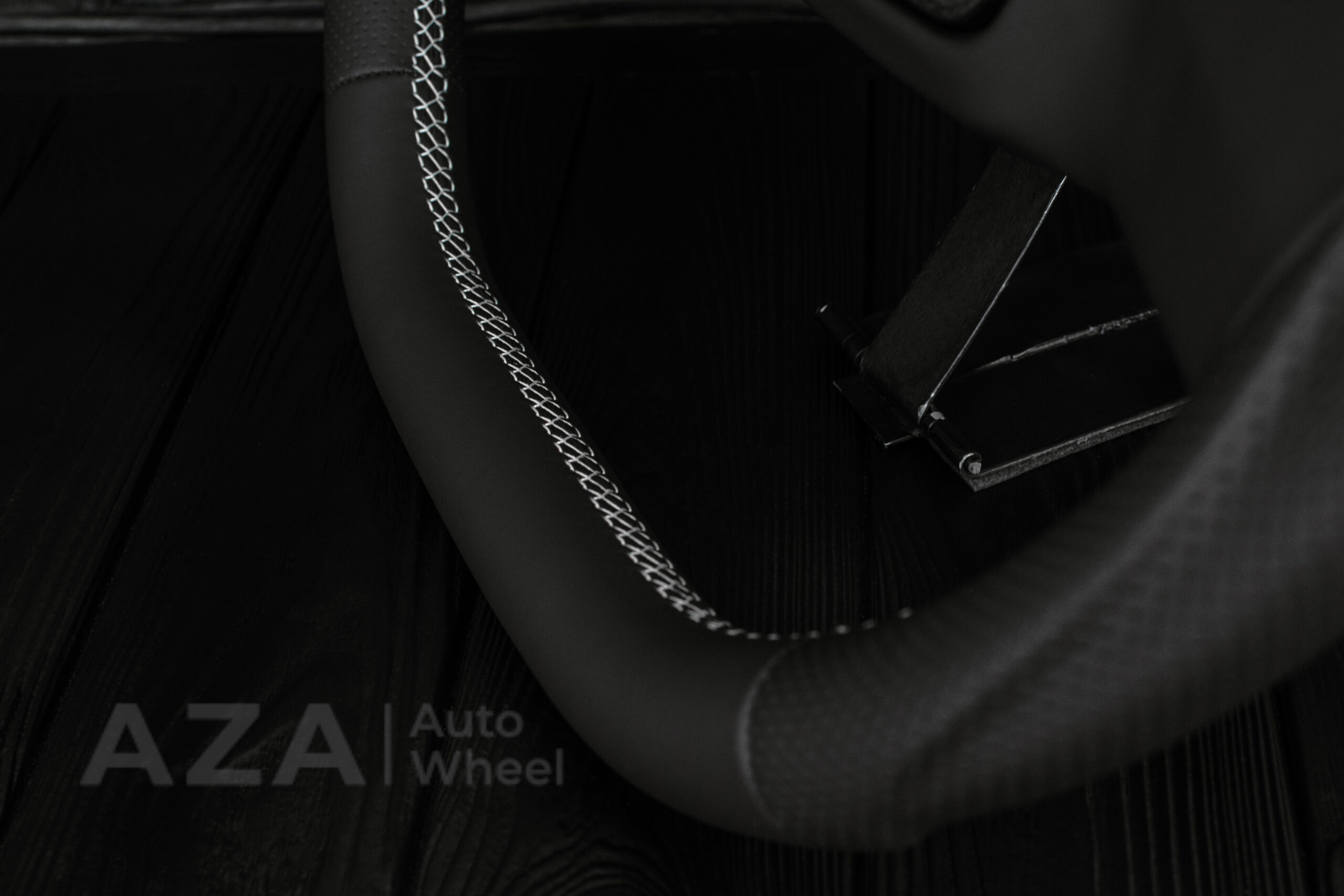 Steering wheel Square Body GM C/K/C10/C5/K5/K10/K20/K30 (1973-1987) Italian Napa leather/Perforated leather - Image 14