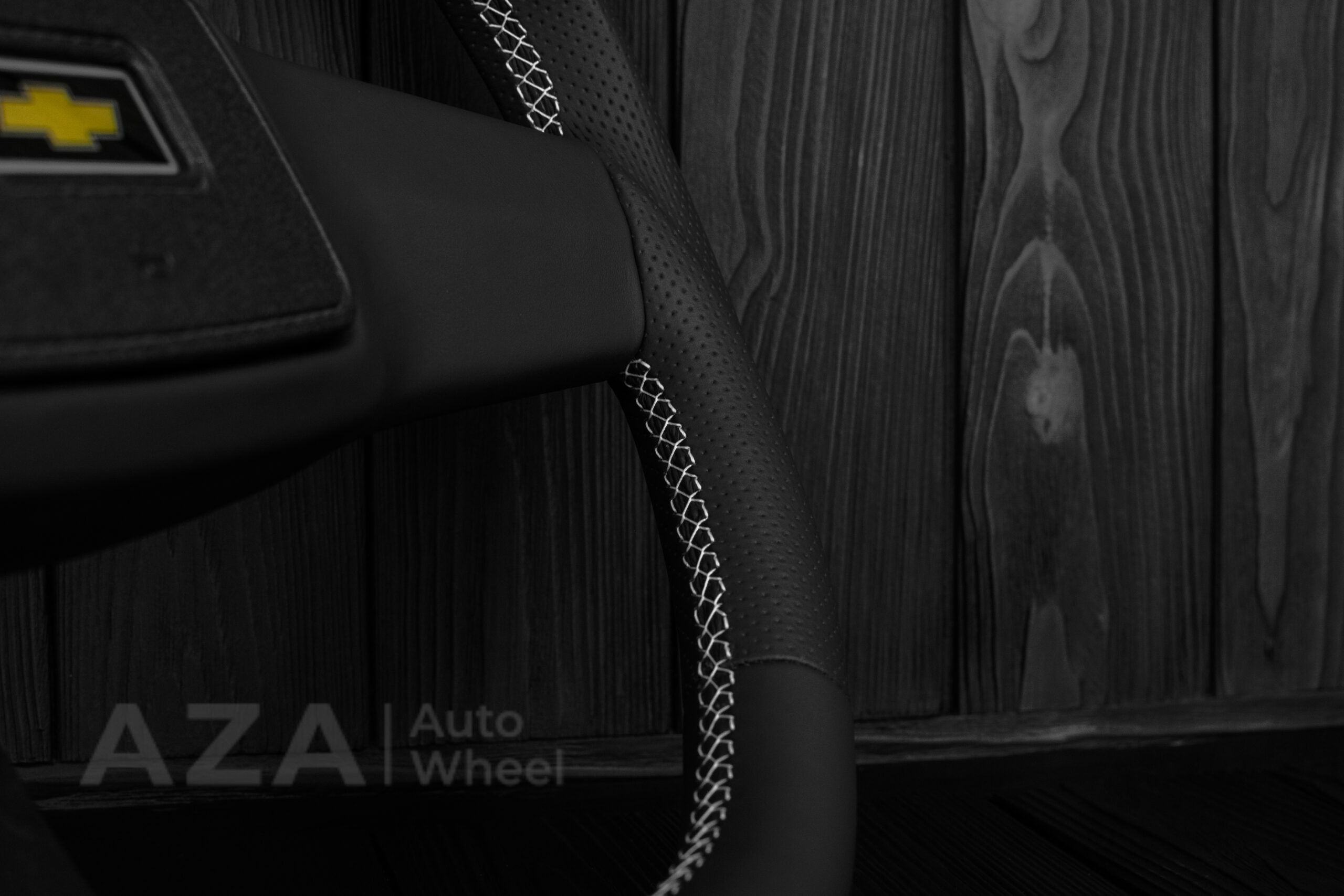 Steering wheel Square Body GM C/K/C10/C5/K5/K10/K20/K30 (1973-1987) Italian Napa leather/Perforated leather - Image 16
