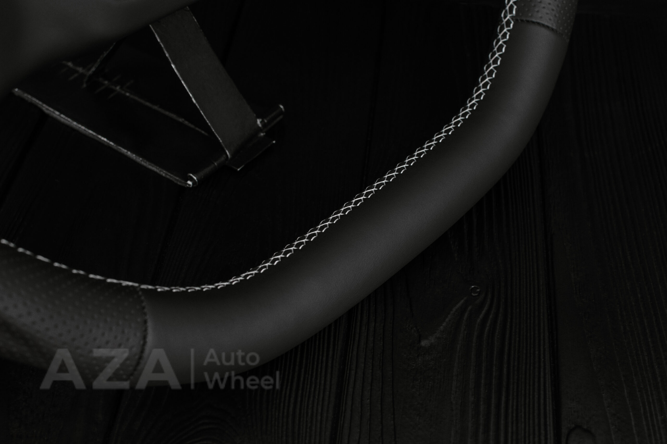 Steering wheel Square Body GM C/K/C10/C5/K5/K10/K20/K30 (1973-1987) Italian Napa leather/Perforated leather - Image 17