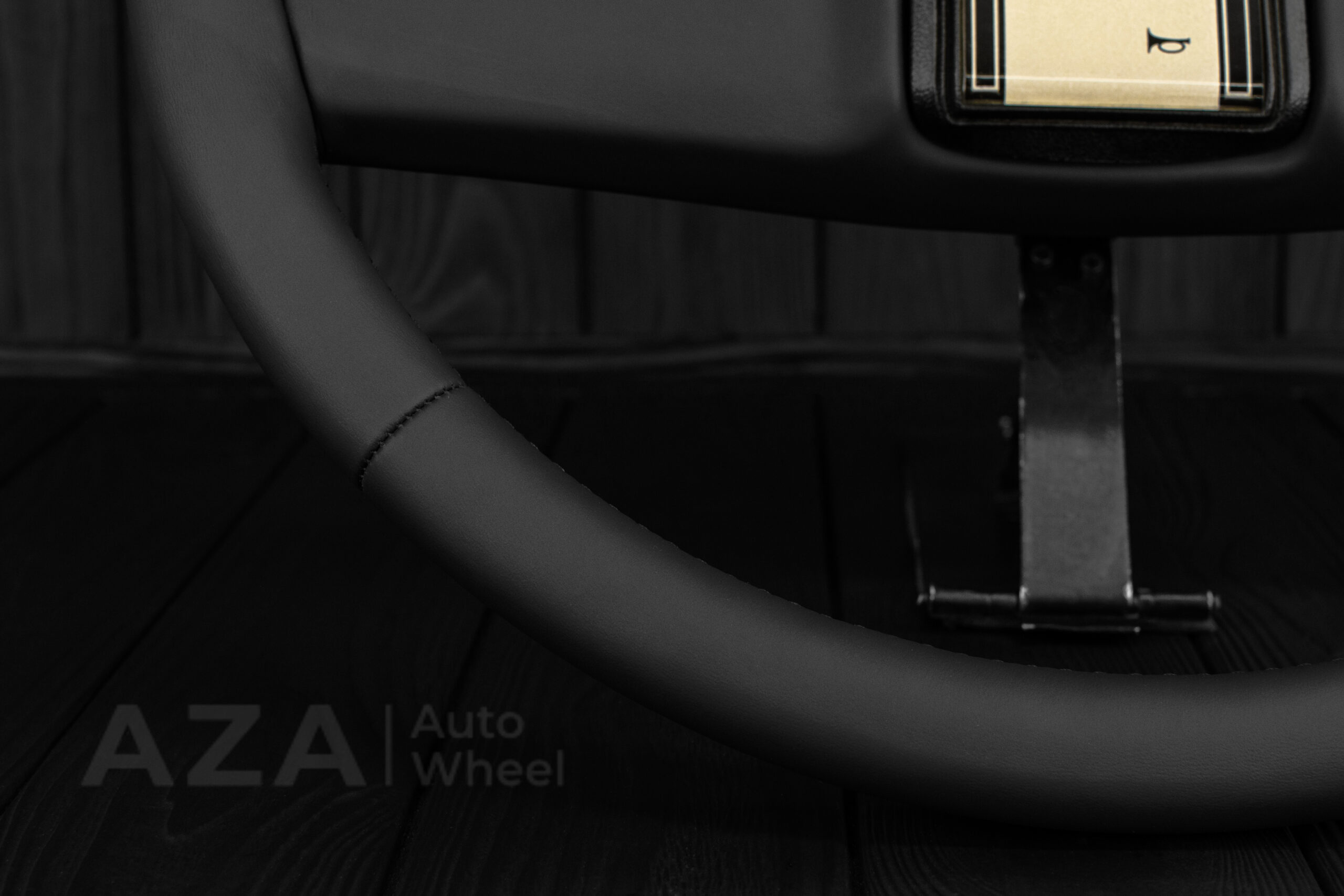 Steering wheel Square Body GM C/K/C10/C5/K5/K10/K20/K30 (1973-1987) Blazer, Silverado Italian Napa leather - Image 9