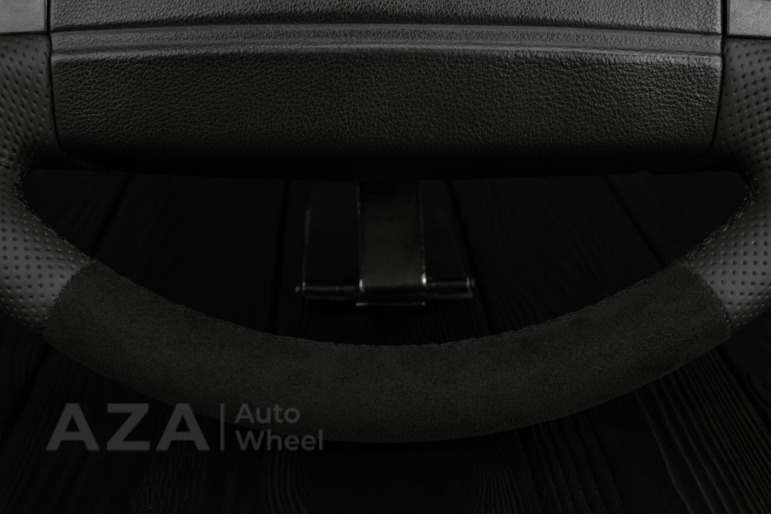 Steering wheel Fox Body Ford Mustang GT Cobra SVT Roush Perforated Leather/Alcantara - Image 20