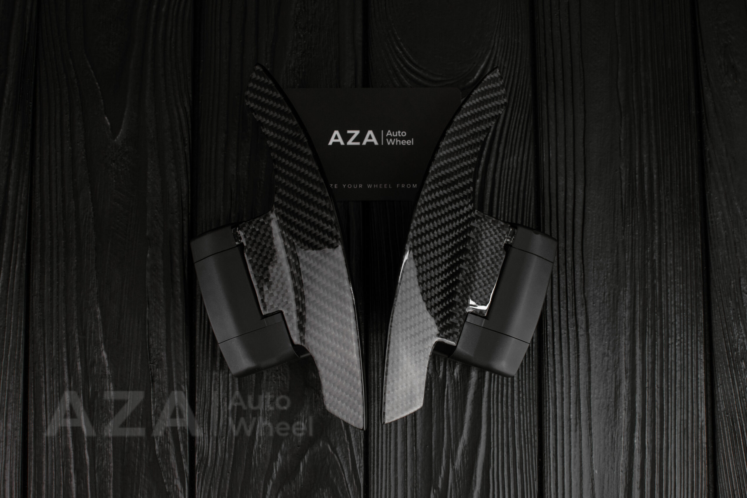 Steering wheel BMW E6X Carbon Fiber SMG PADDLES - Image 4