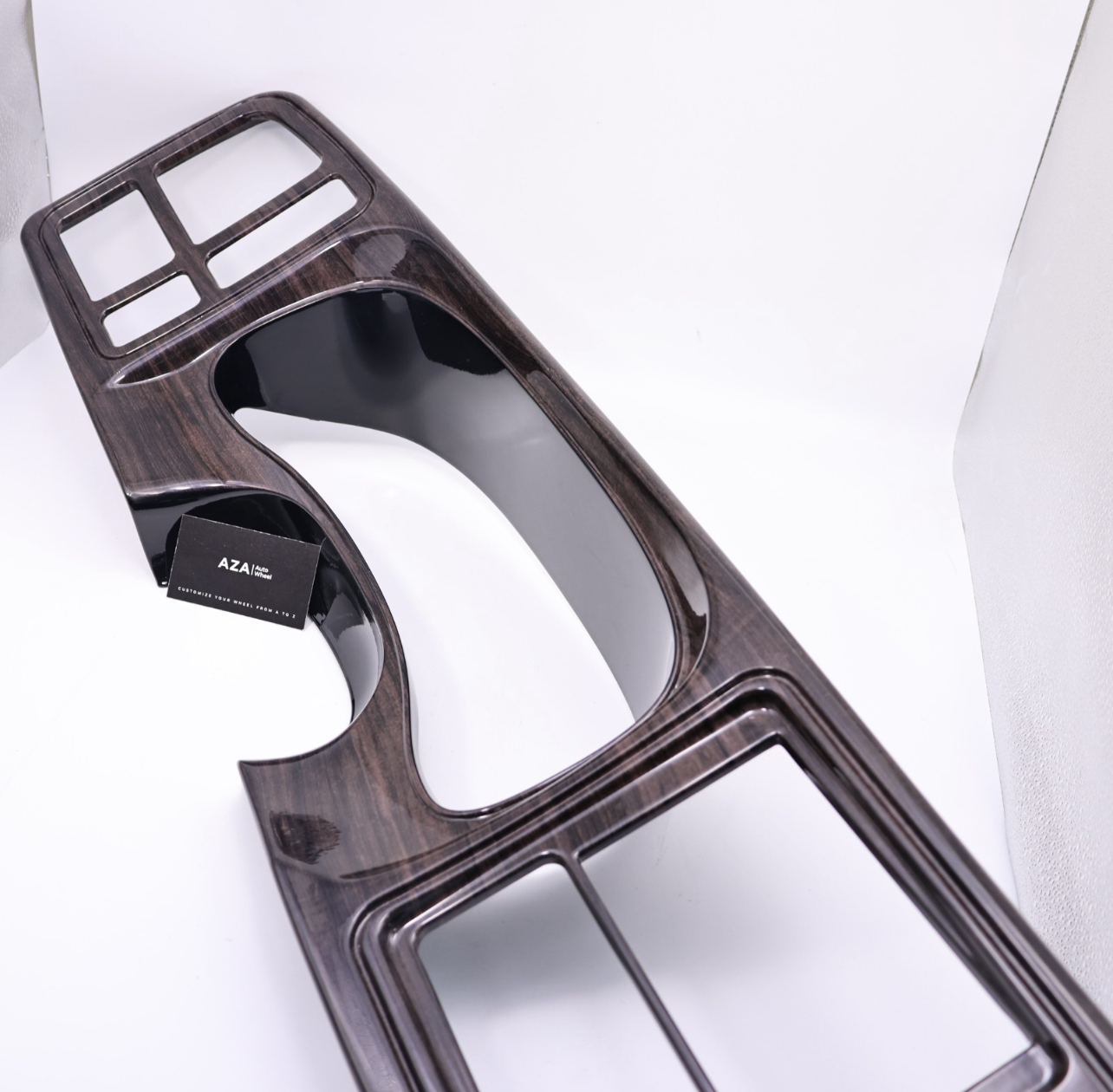 GMC Sierra Chevrolet Silverado DASH Bezel Denali Woodgrain 2 DIN